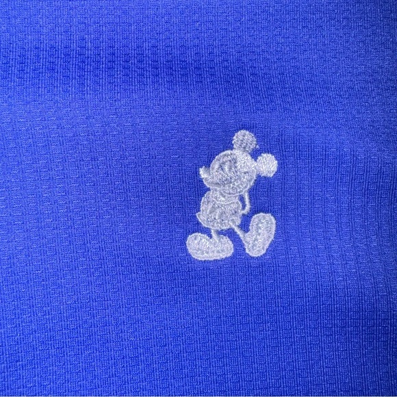 Nike Tour Performance Dri-Fit Royal Blue Mickey Mouse Golf Polo Shirt Size XXL - Picture 3 of 4